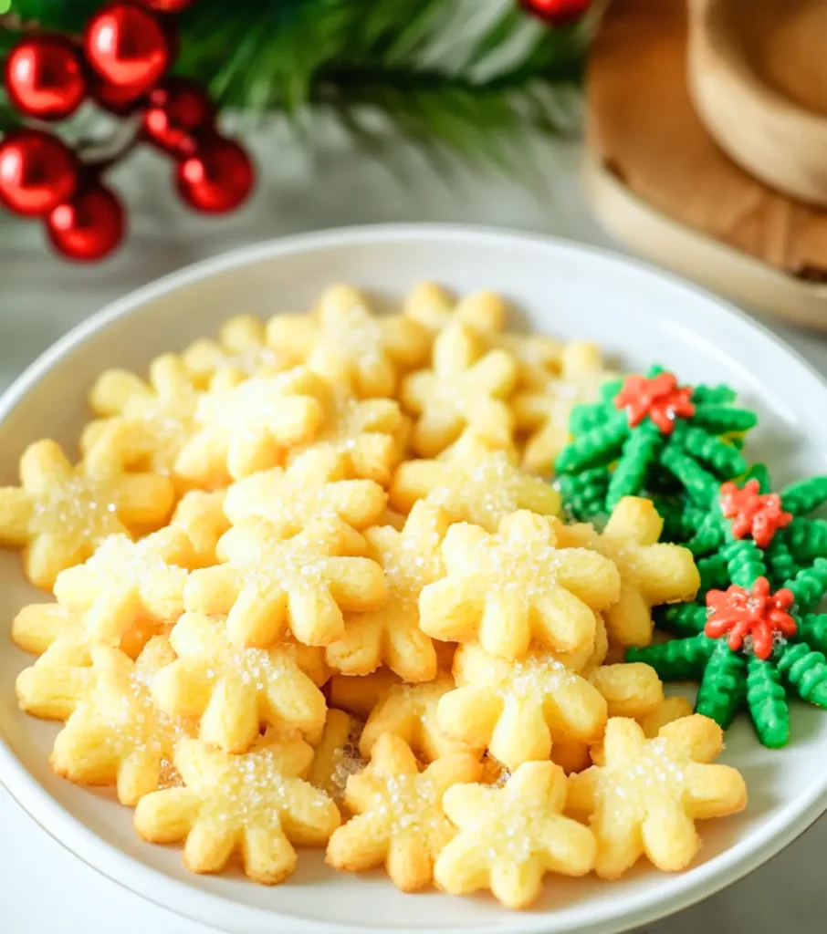 Buttery Spritz Cookies