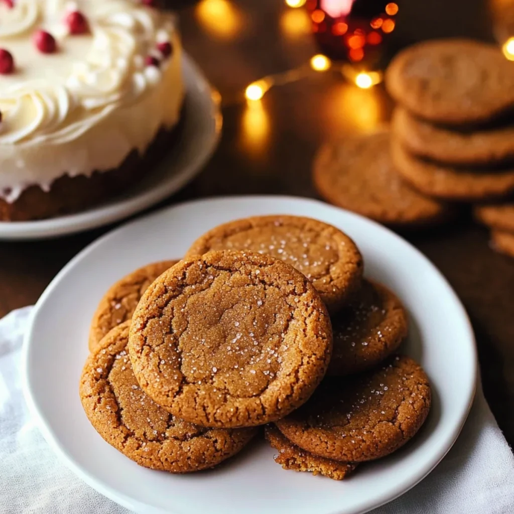 Gingersnap Cookies