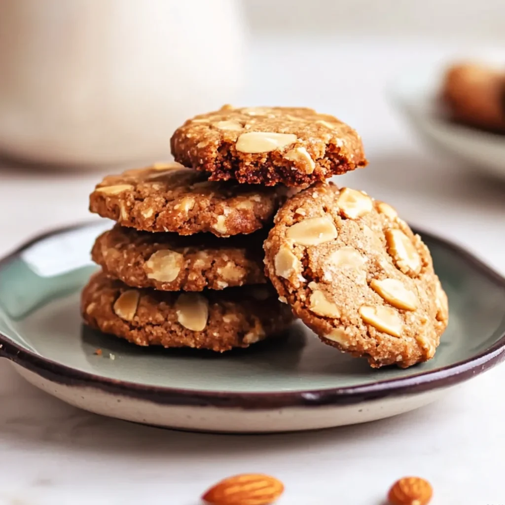 Vegan almond cookies