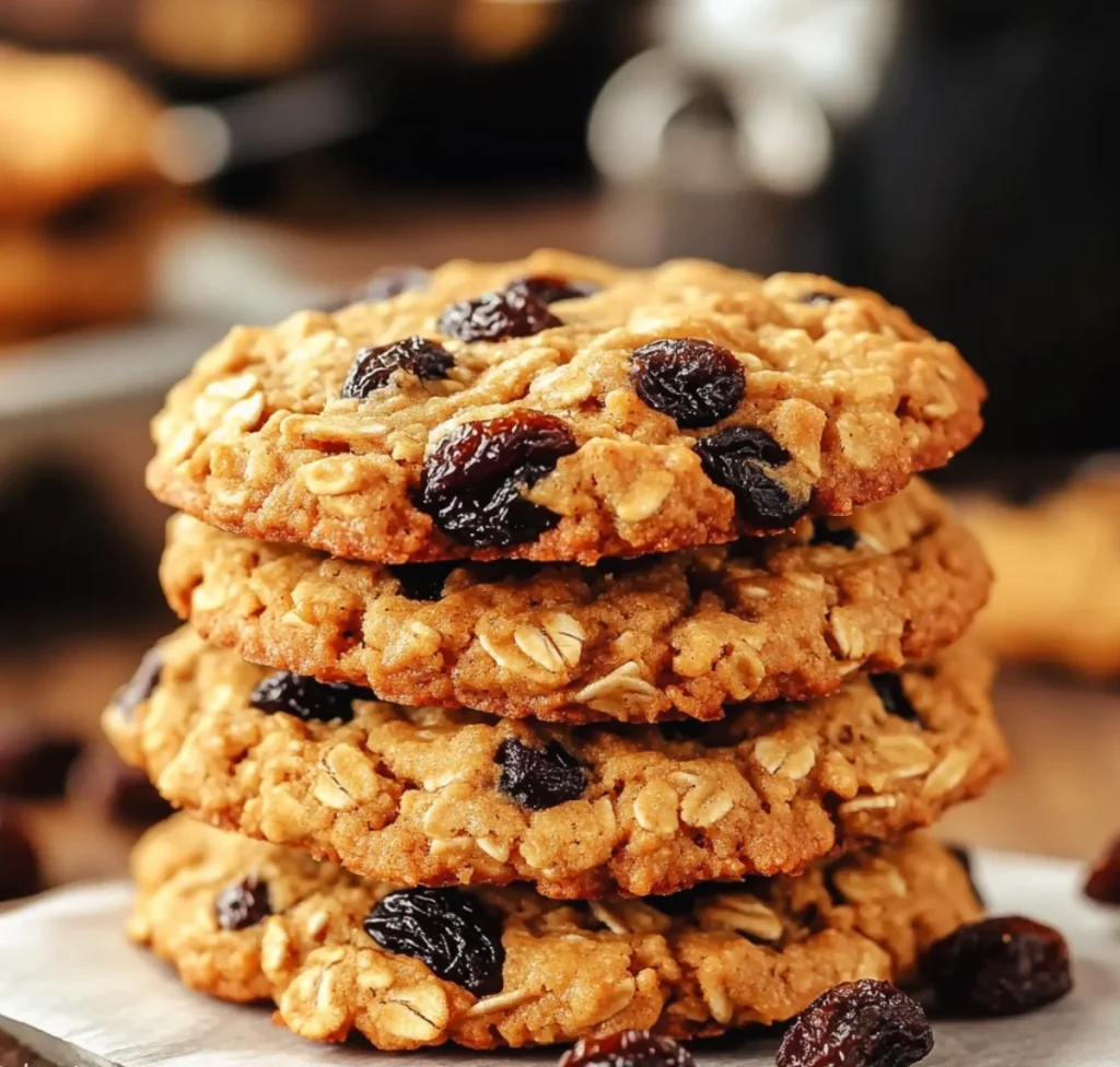 Oatmeal raisin cookies