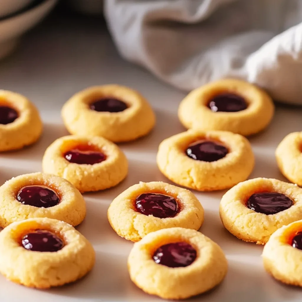 Thumbprint cookies Thumbprint cookies