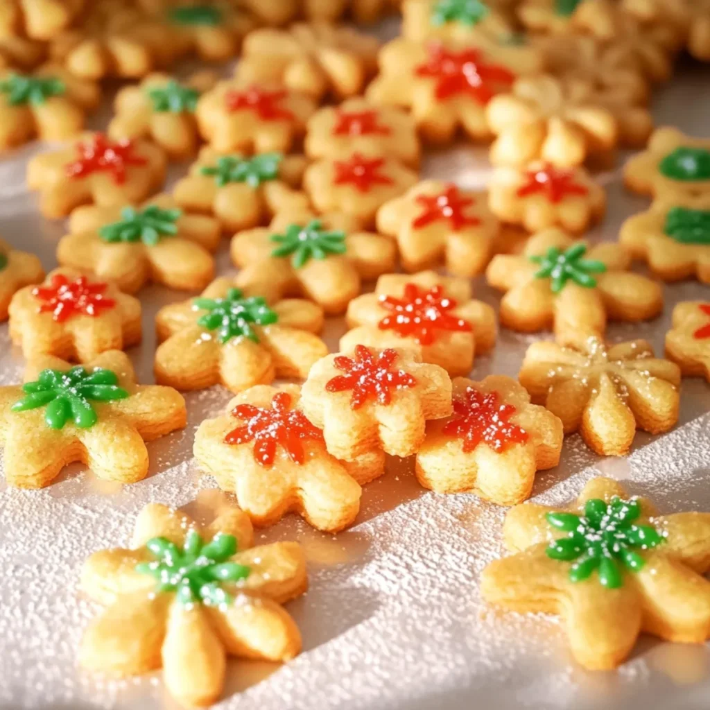 Buttery Spritz Cookies Recipe