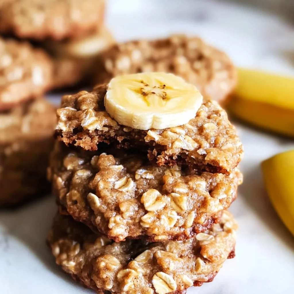 Banana Oatmeal Cookies