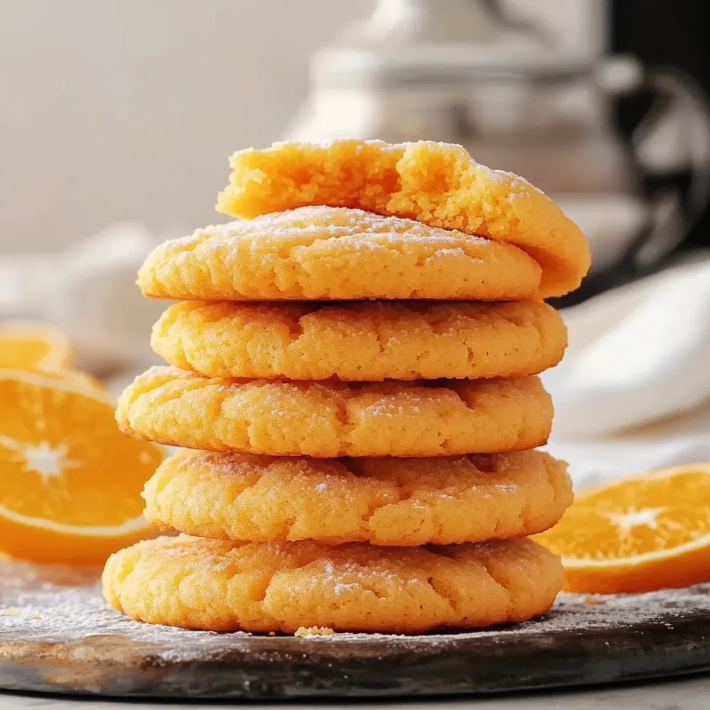 Orange Creamsicle Cookies