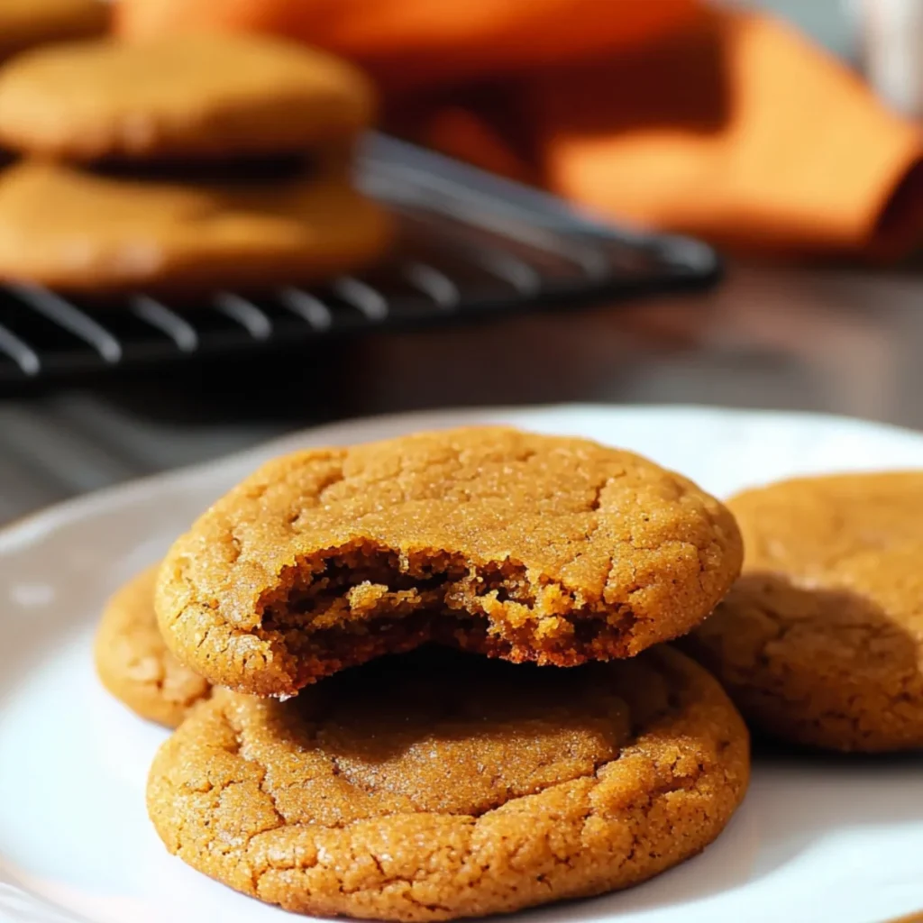 Pumpkin Spice Cookies